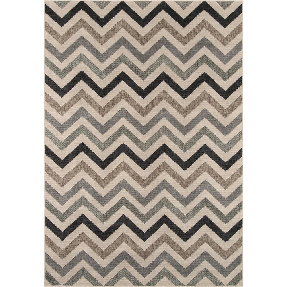 Contemporary Rectangle Area Rug, Sage, 6'7" X 9'6"