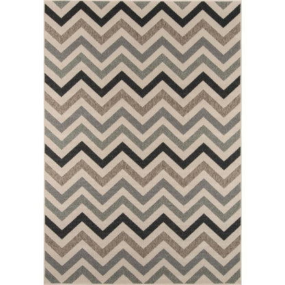Contemporary Rectangle Area Rug, Sage, 6'7" X 9'6"
