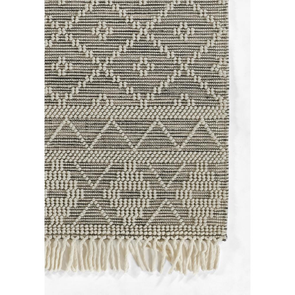 Contemporary Rectangle Area Rug, Charcoal, 8' X 10'