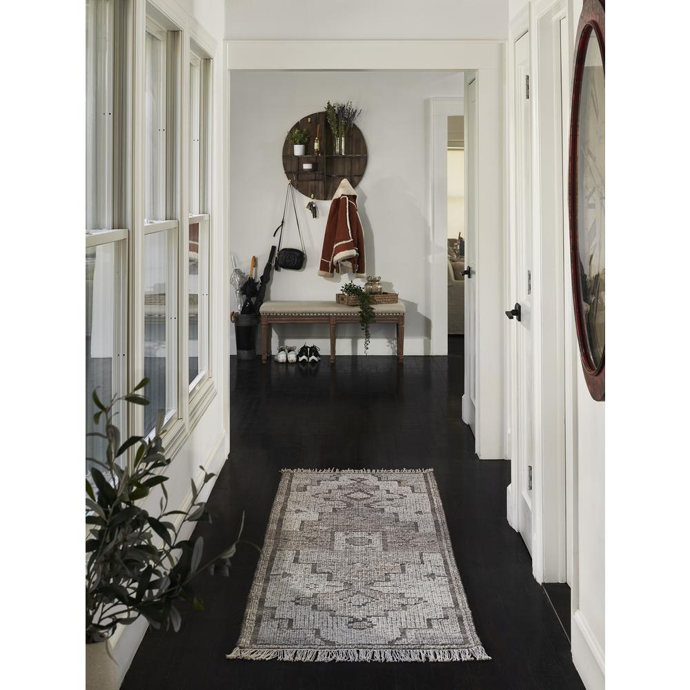 Traditional Rectangle Area Rug, Natural, 8' X 10'