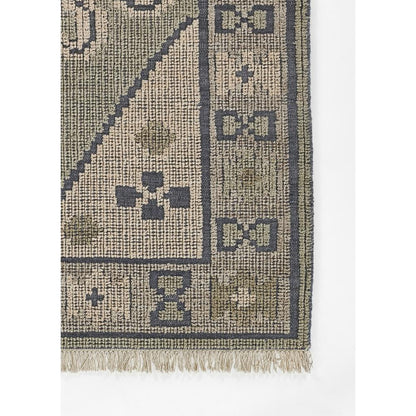 Traditional Rectangle Area Rug, Blue, 8' X 10'