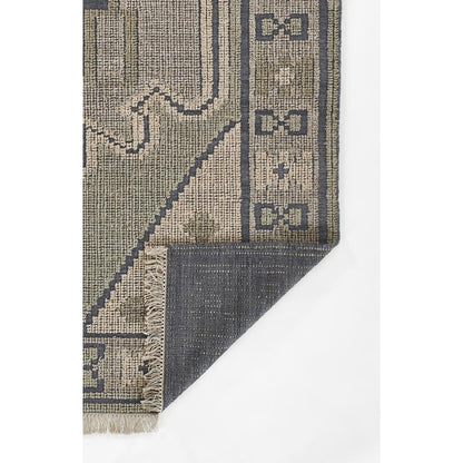 Traditional Rectangle Area Rug, Blue, 8' X 10'