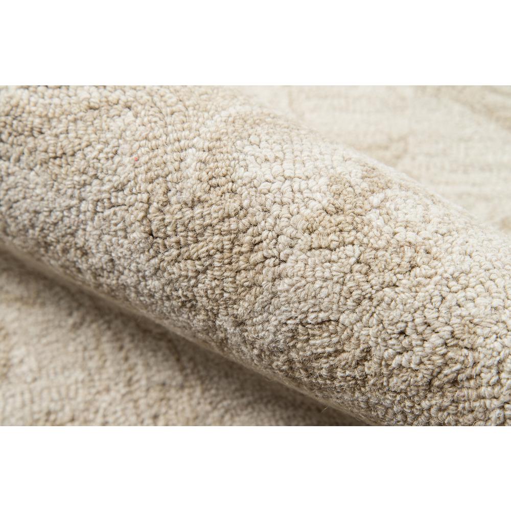 Traditional Rectangle Area Rug, Beige, 8' X 11'