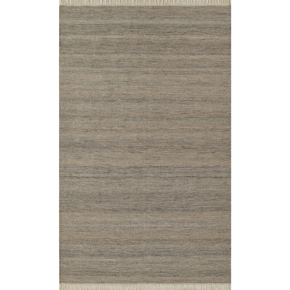 Contemporary Rectangle Area Rug, Grey, 8' X 10'