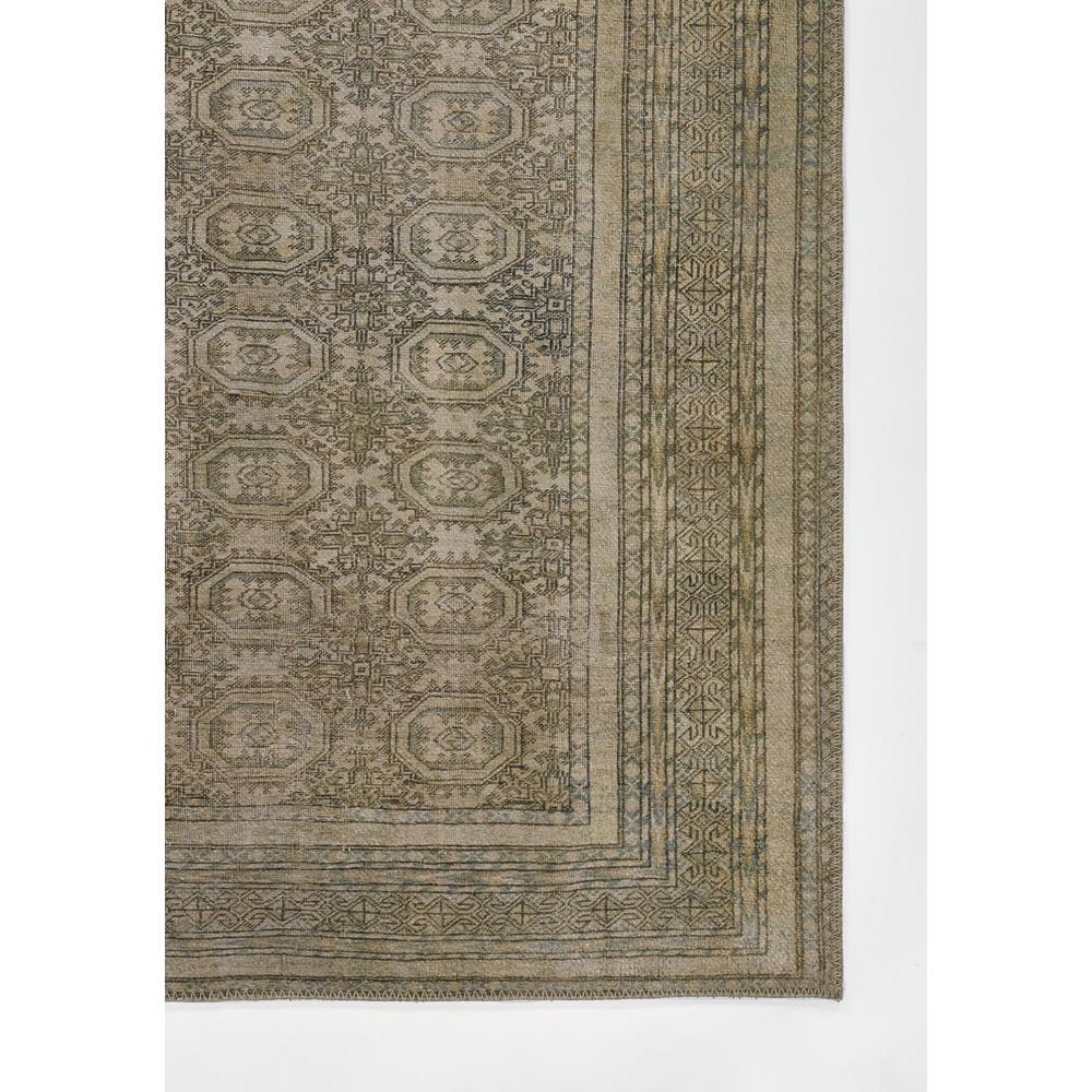 Traditional Rectangle Area Rug, Green, 8' X 10'