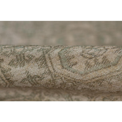 Traditional Rectangle Area Rug, Green, 8' X 10'
