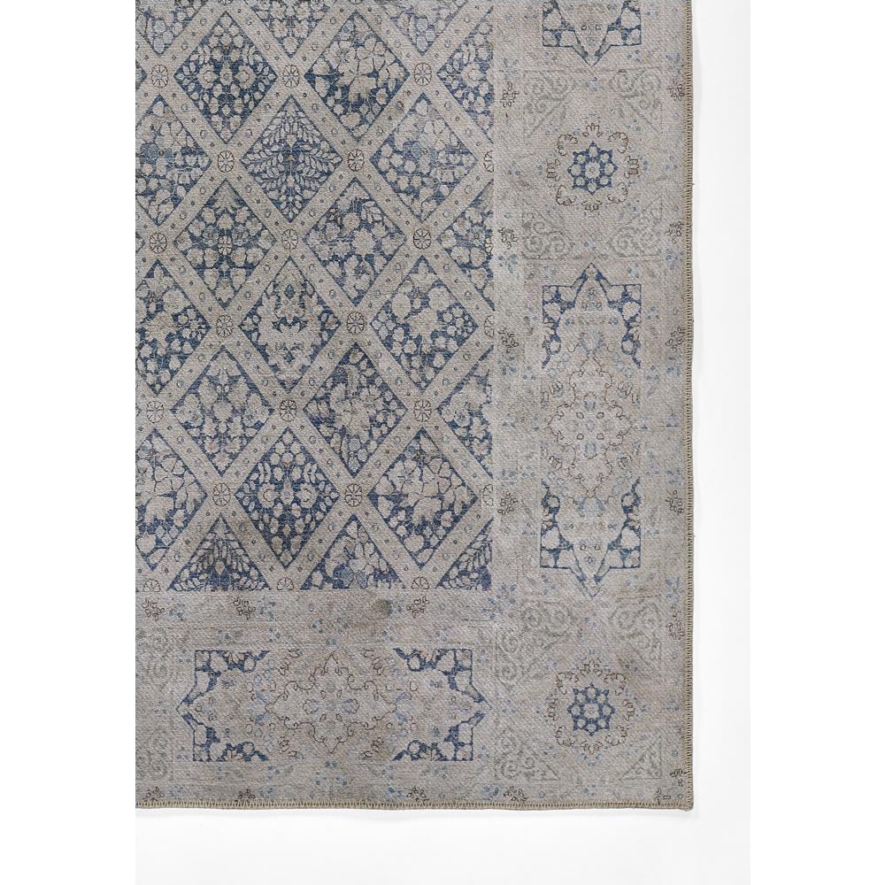 Traditional Rectangle Area Rug, Blue, 8' X 10'