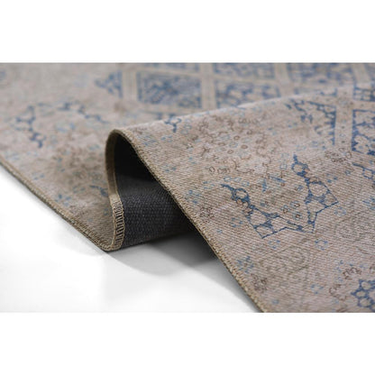 Traditional Rectangle Area Rug, Blue, 8' X 10'