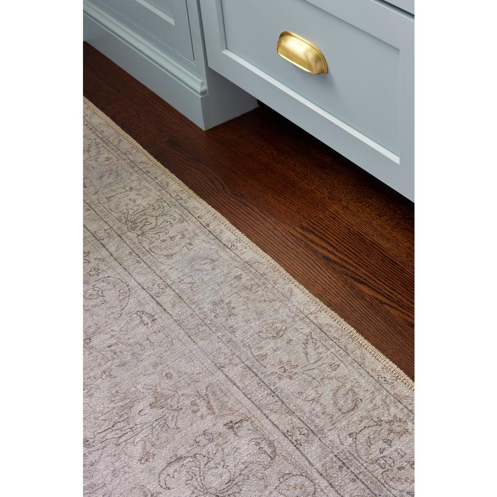Traditional Rectangle Area Rug, Grey, 8' X 10'