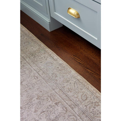 Traditional Rectangle Area Rug, Grey, 8' X 10'