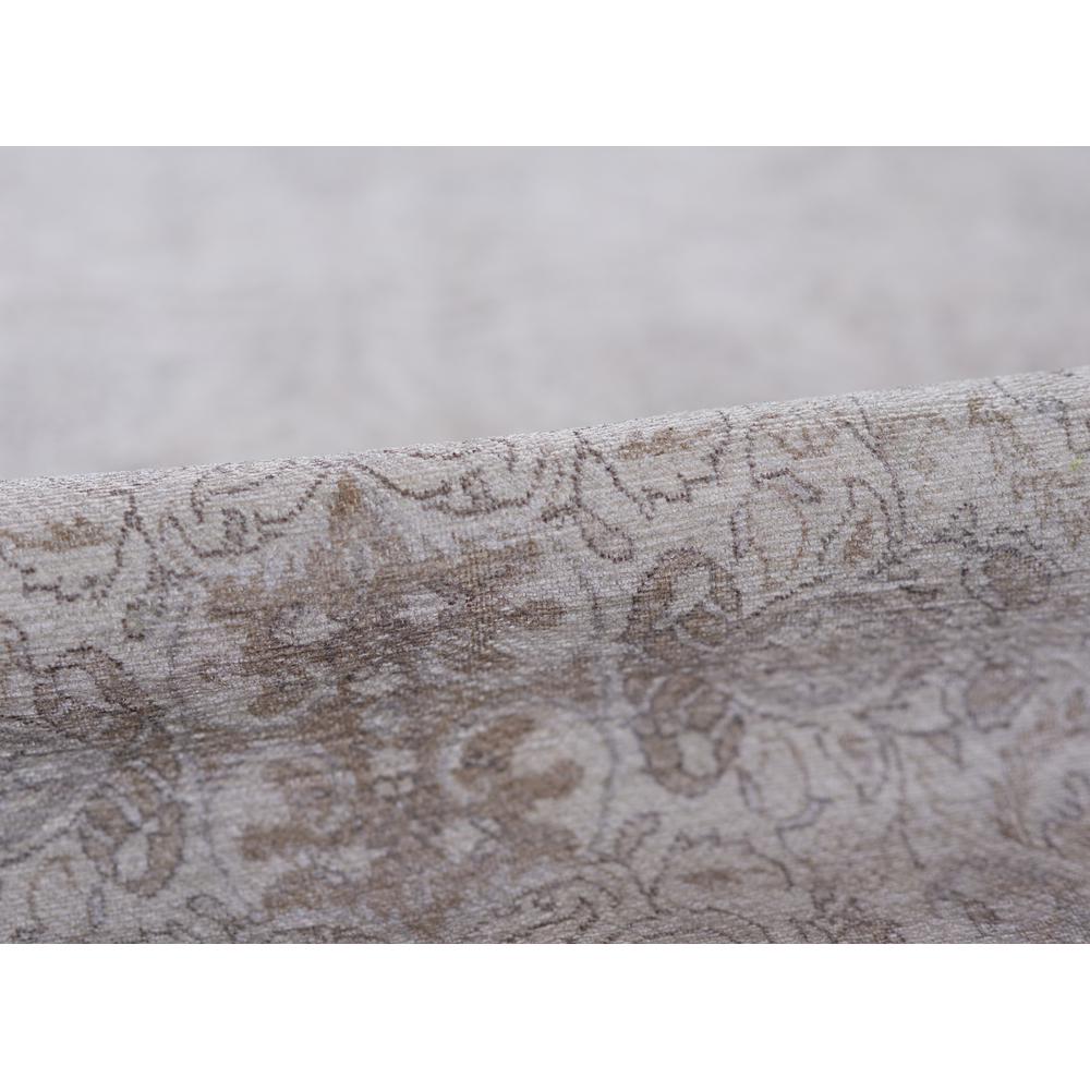 Traditional Rectangle Area Rug, Grey, 8' X 10'