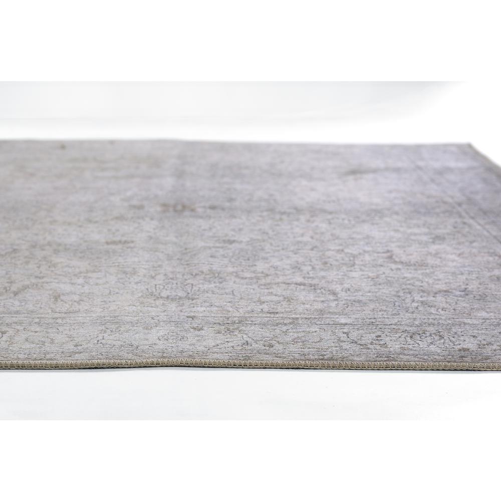 Traditional Rectangle Area Rug, Grey, 8' X 10'
