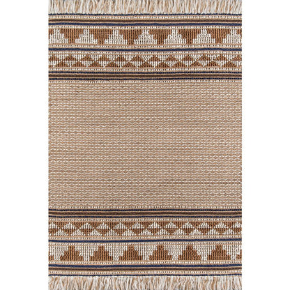 Transitional Rectangle Area Rug, Ivory, 8' X 10'