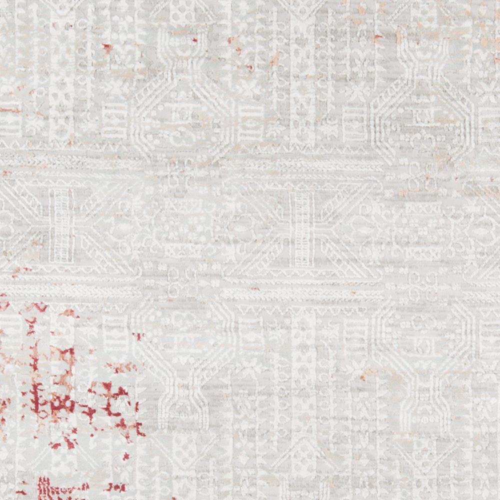 Traditional Runner Area Rug, Red, 2'2" X 7'7" Runner