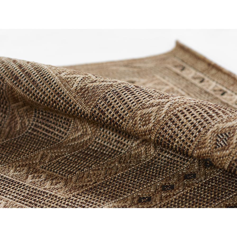 Transitional Rectangle Area Rug, Natural, 6'6" X 9'