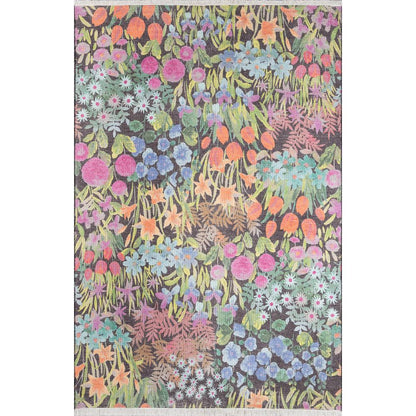 Transitional Rectangle Area Rug, Multi, 8' X 10'