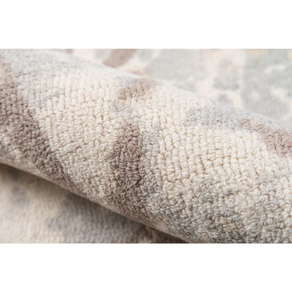 Casual Rectangle Area Rug, Beige, 8' X 11'