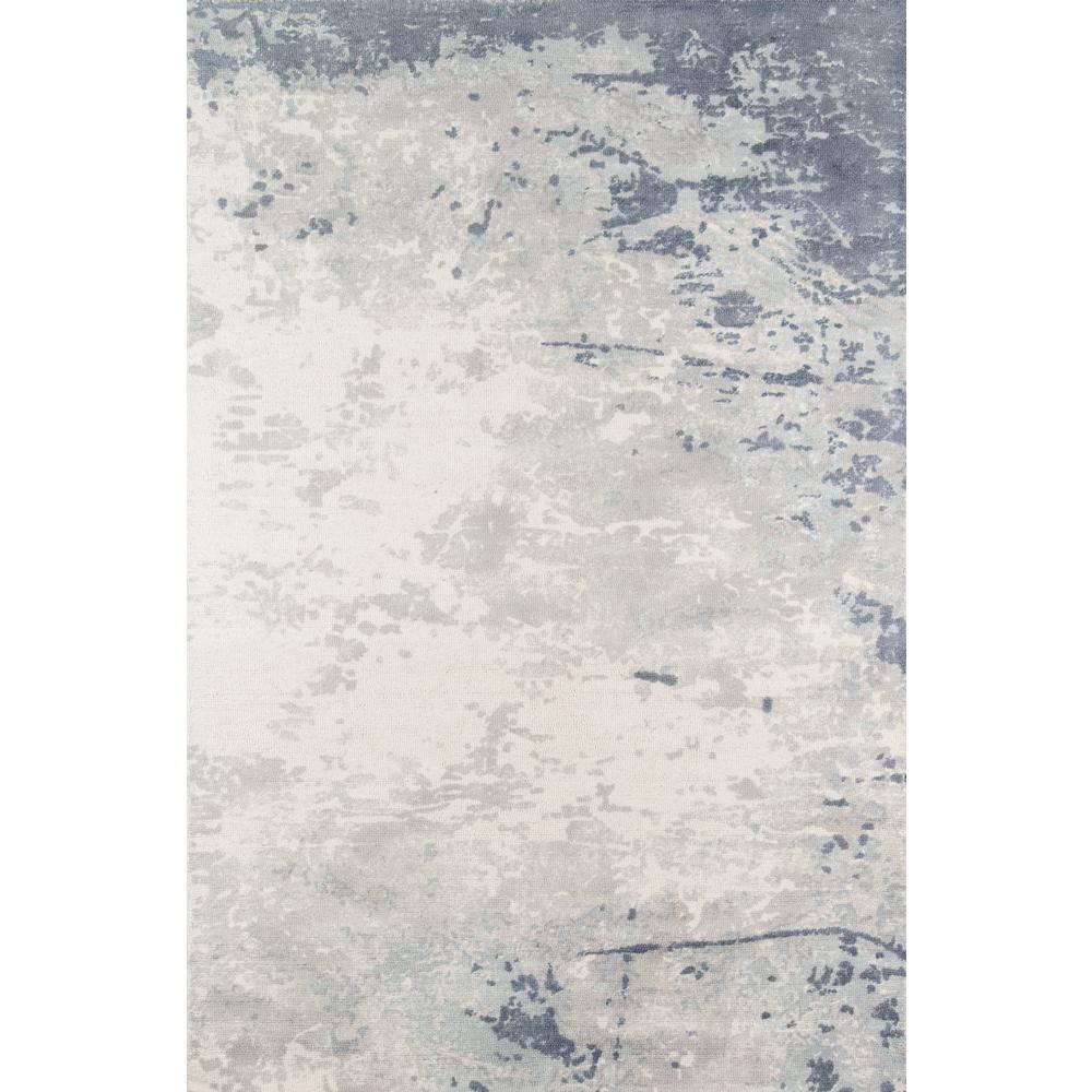 Casual Rectangle Area Rug, Blue, 8' X 11'