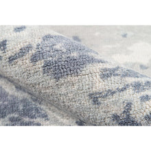 Casual Rectangle Area Rug, Blue, 8' X 11'