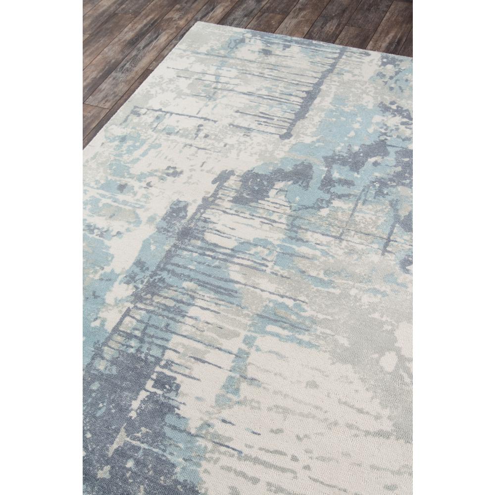 Casual Rectangle Area Rug, Blue, 8' X 11'