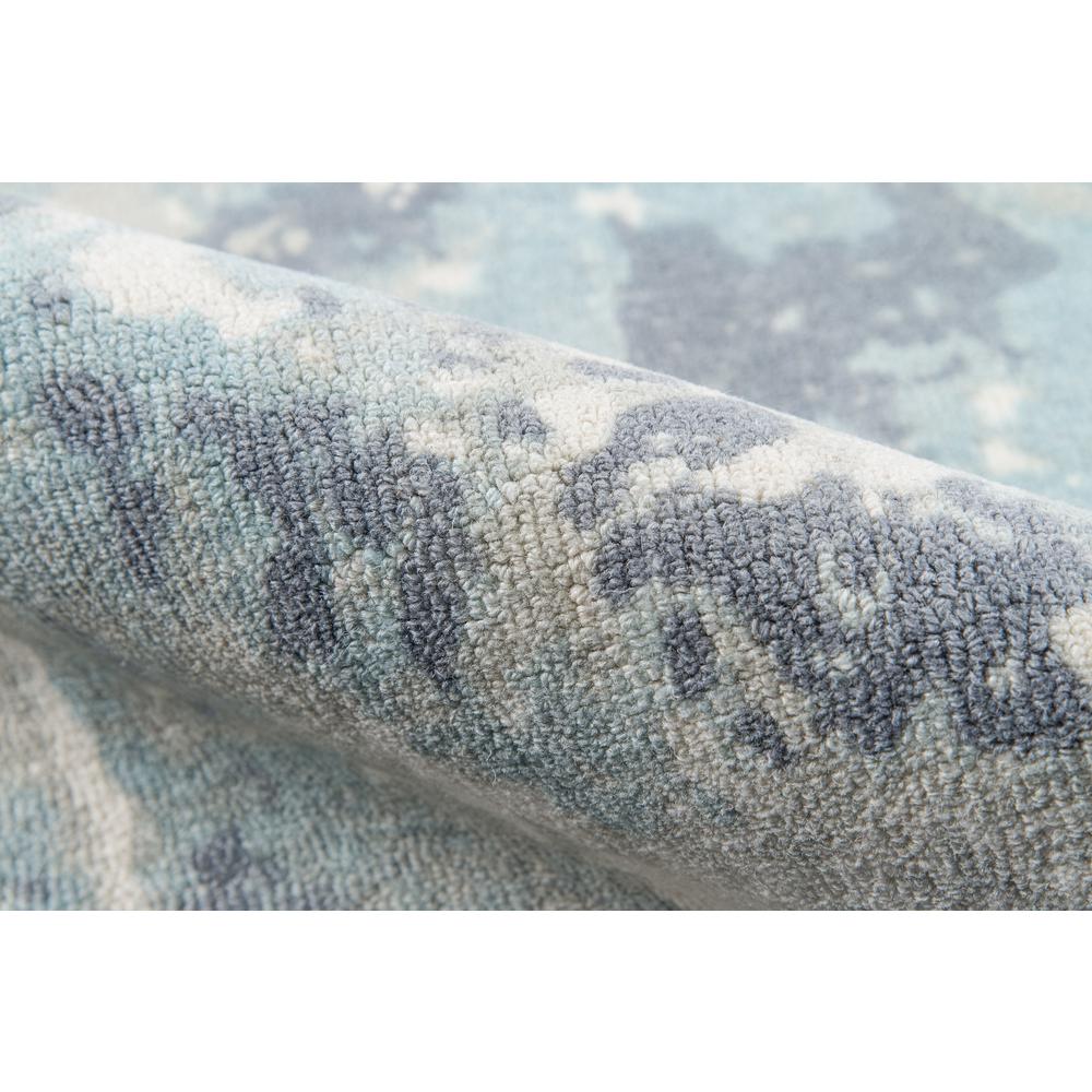Casual Rectangle Area Rug, Blue, 8' X 11'