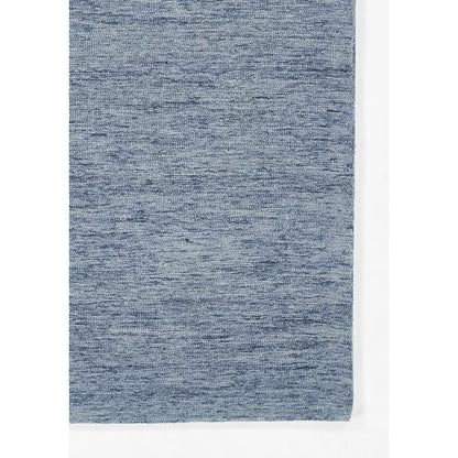 Contemporary Rectangle Area Rug, Denim, 8' X 10'
