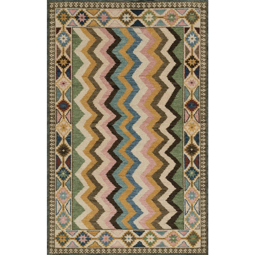 Traditional Rectangle Area Rug, Multi, 9' X 12'