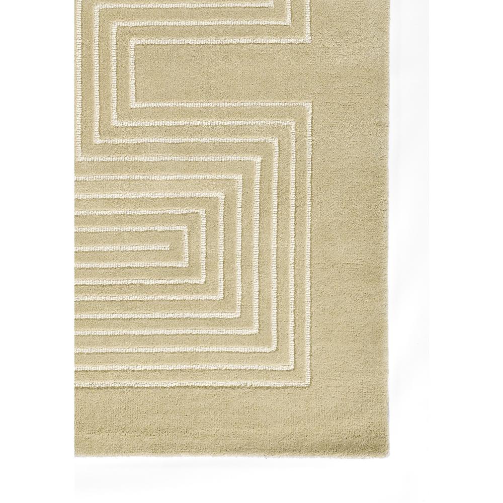Contemporary Rectangle Area Rug, Beige, 9' X 12'