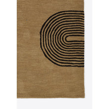 Contemporary Rectangle Area Rug, Beige, 9' X 12'