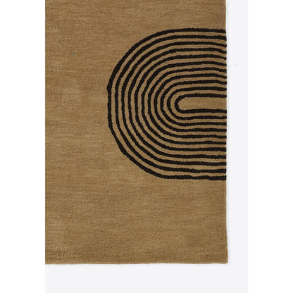 Contemporary Rectangle Area Rug, Beige, 9' X 12'