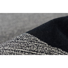 Contemporary Rectangle Area Rug, Black, 9' X 12'