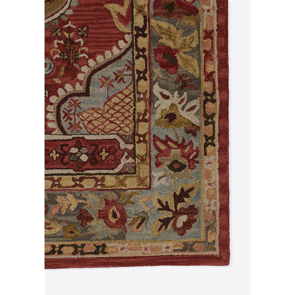 Traditional Rectangle Area Rug, Red, 8' X 11'