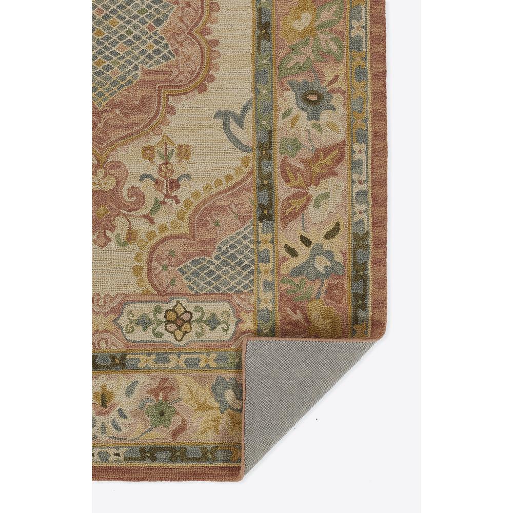 Traditional Rectangle Area Rug, Rose, 8' X 11'