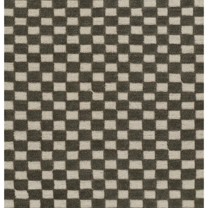 Contemporary Rectangle Area Rug, Charcoal, 8' X 10'