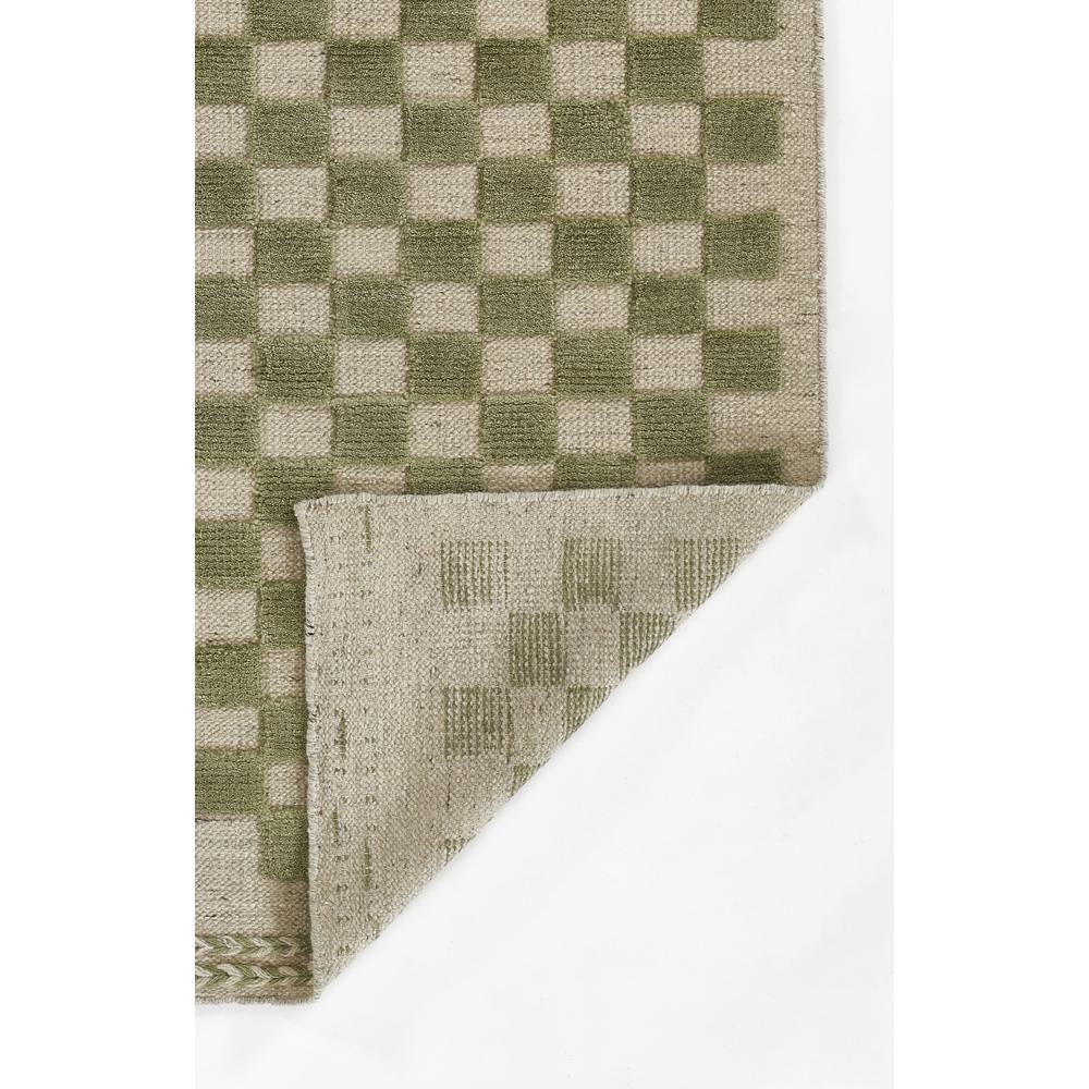 Contemporary Rectangle Area Rug, Green, 8' X 10'