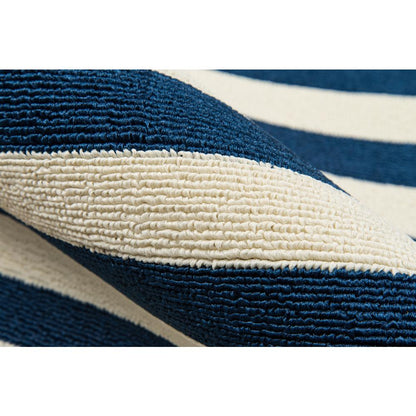 Contemporary Rectangle Area Rug, Navy, 7'10" X 10'10"
