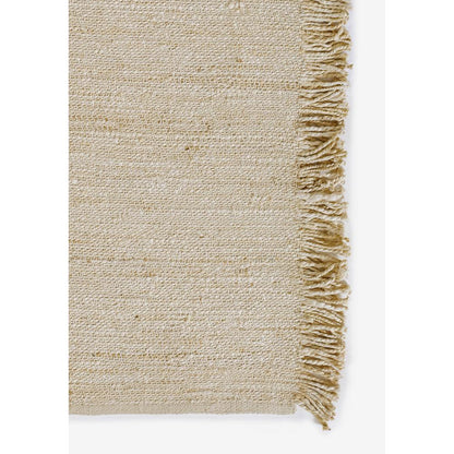 Contemporary Rectangle Area Rug, Ivory, 10' X 14'