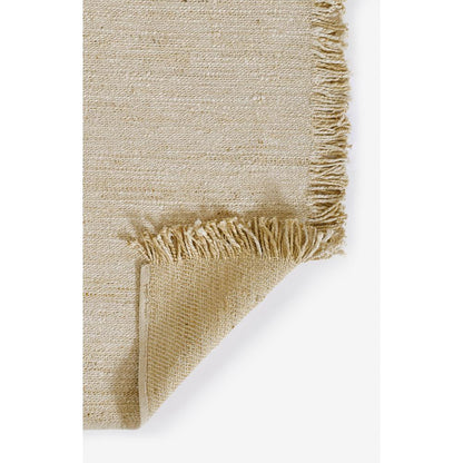Contemporary Rectangle Area Rug, Ivory, 10' X 14'