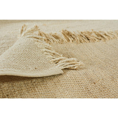 Contemporary Rectangle Area Rug, Ivory, 10' X 14'