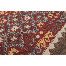 Casual Rectangle Area Rug, Red, 9'6" X 13'6"