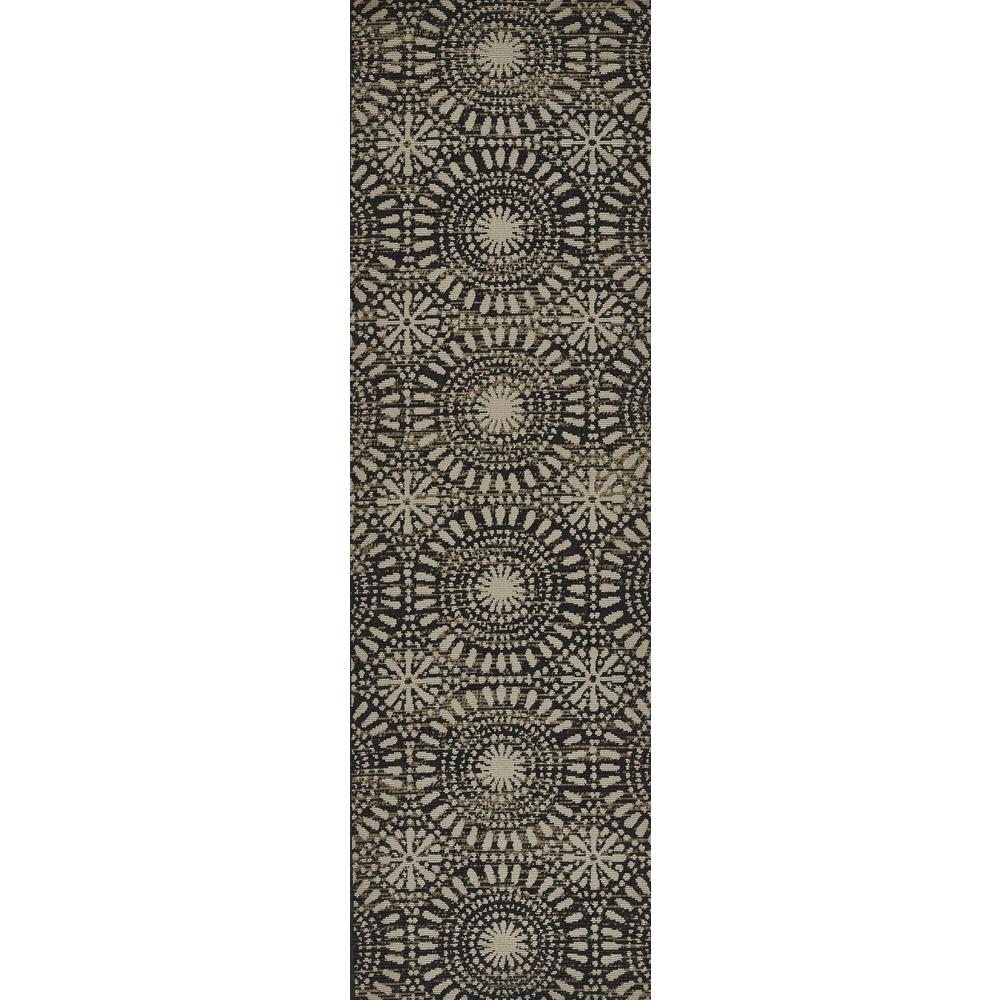 Transitional Rectangle Area Rug, Neutral, 8'6" X 13'
