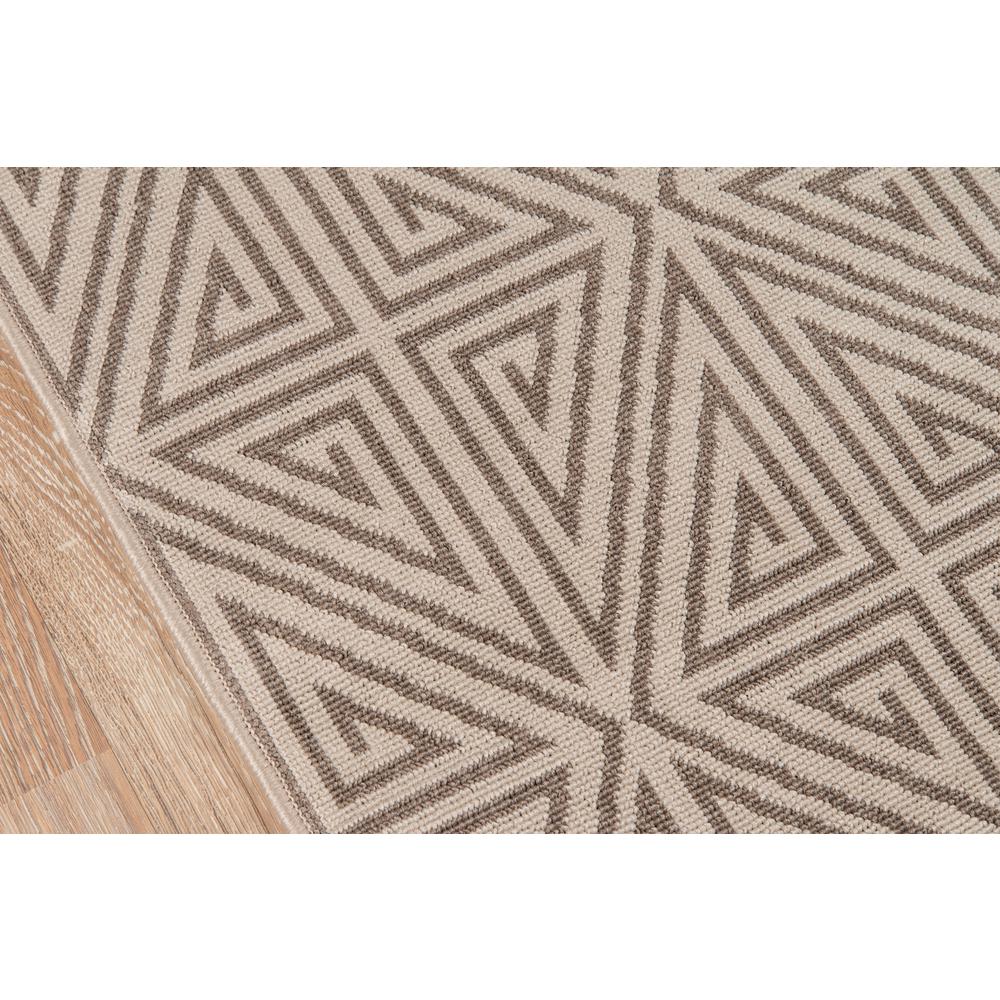 Contemporary Rectangle Area Rug, Taupe, 8'6" X 13'