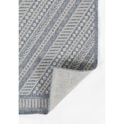 Transitional Rectangle Area Rug, Blue, 9' X 12'
