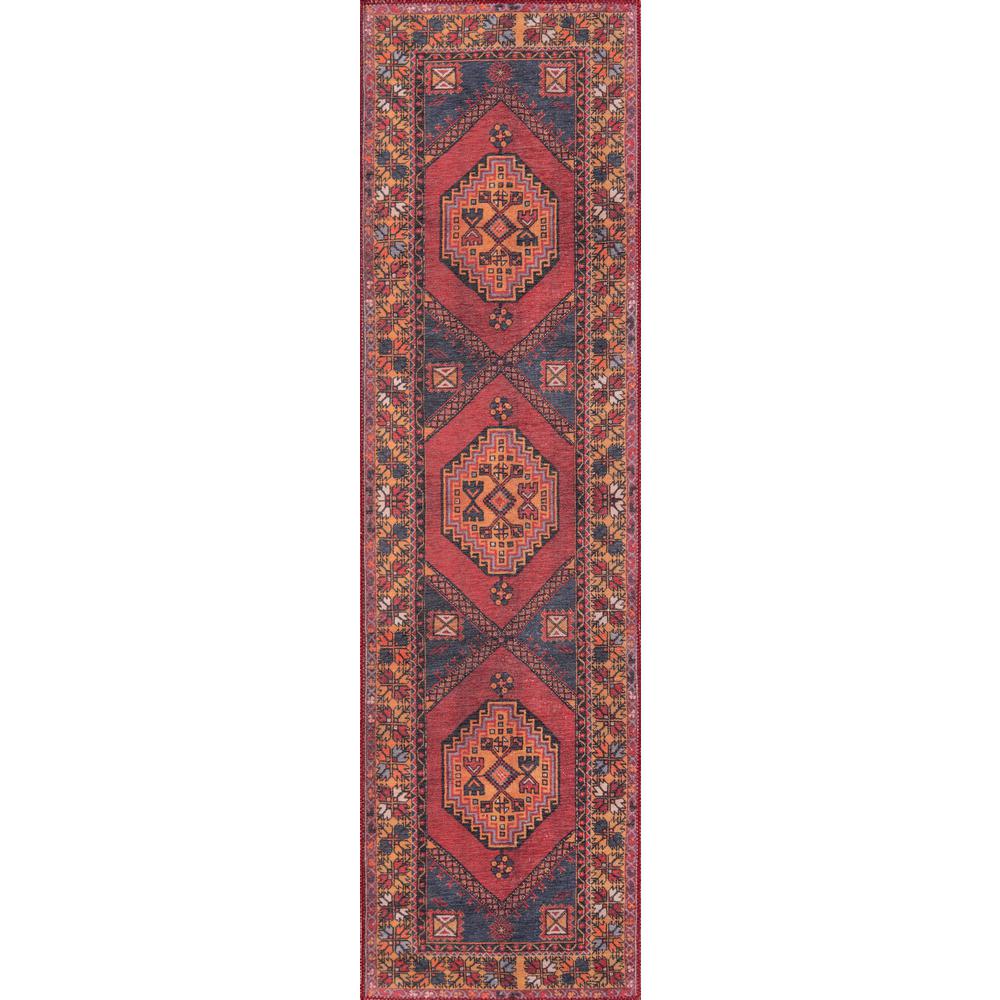 Traditional Rectangle Area Rug, Red, 10' X 14'