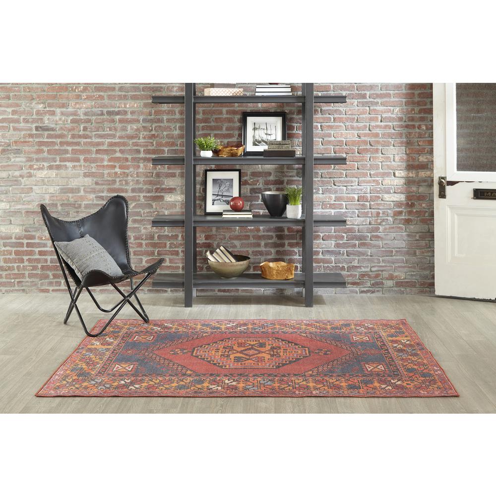 Traditional Rectangle Area Rug, Red, 10' X 14'