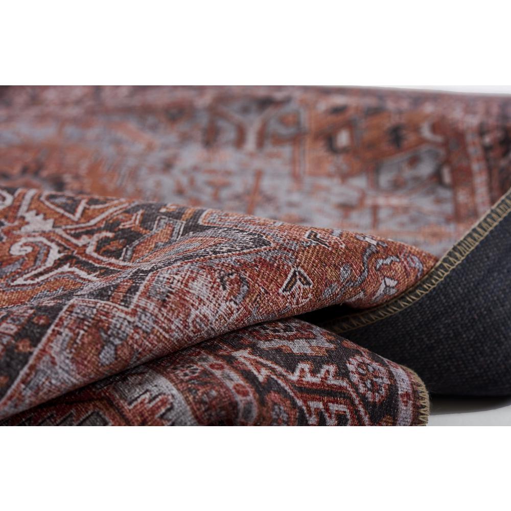 Traditional Rectangle Area Rug, Copper, 8'5" X 12'