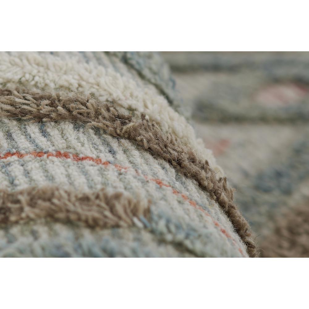 Contemporary Rectangle Area Rug, Multi, 4' X 6'