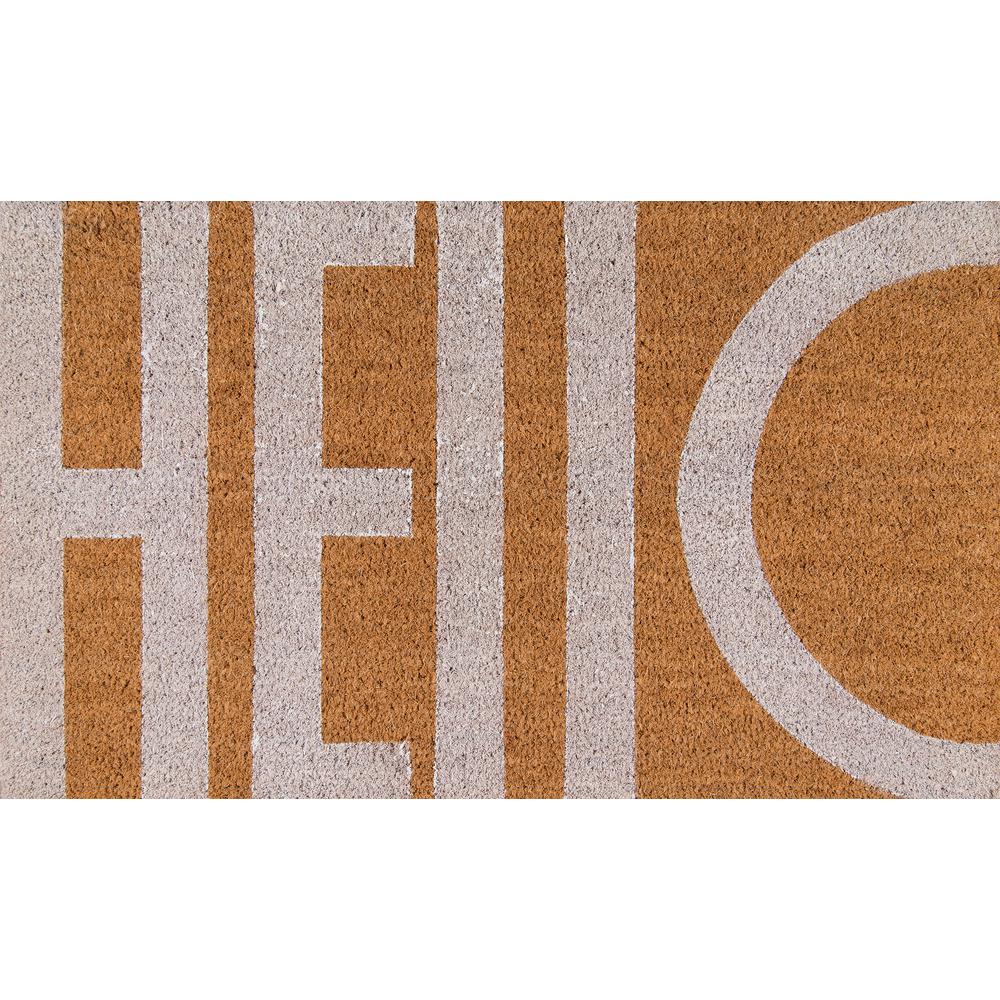 Contemporary Rectangle Area Rug, White, 1'6" X 2'6"