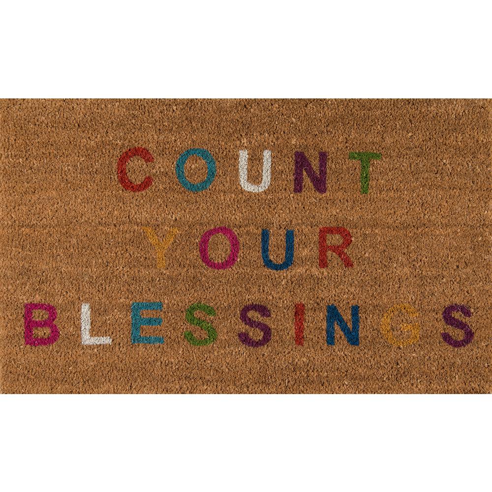 Contemporary Rectangle Area Rug, Multi, 1'6" X 2'6"