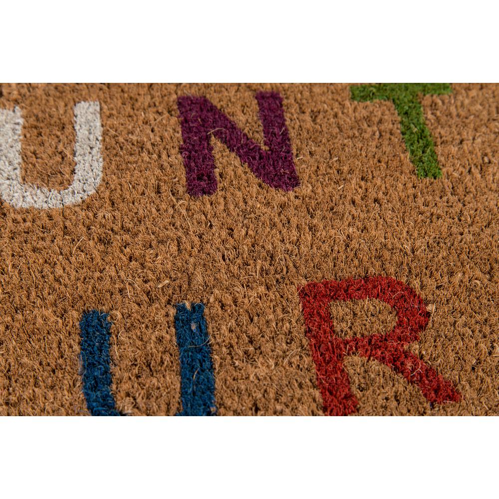 Contemporary Rectangle Area Rug, Multi, 1'6" X 2'6"